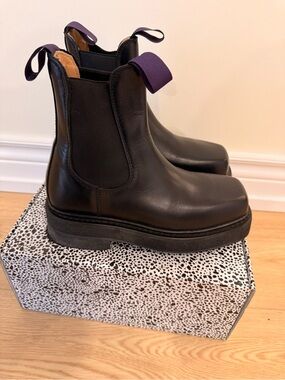 Eytys Leather Chelsea Boots